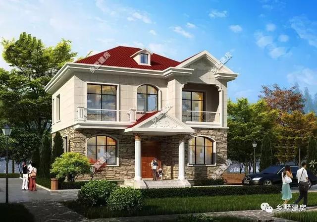 2棟二層農(nóng)村簡單實用自建房，一款大氣時尚，一款設計現(xiàn)代時尚，溫馨十足，你中意哪一款？