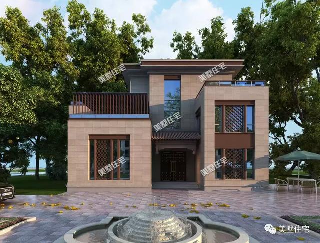 平屋頂好還是坡屋頂好？平頂施工簡單，造價低，6款平屋頂別墅設(shè)計圖分享給你