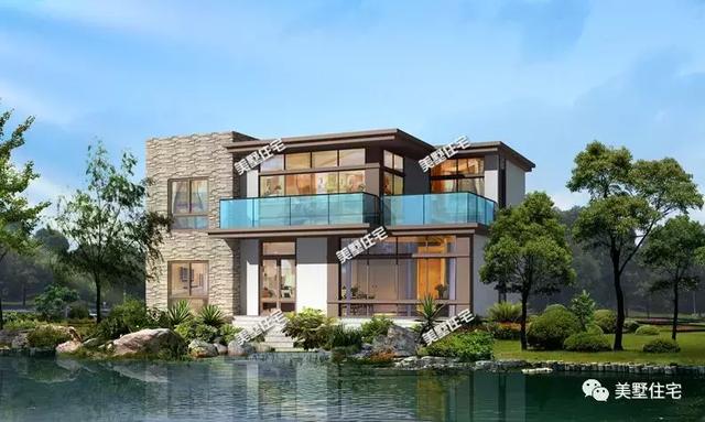 平屋頂好還是坡屋頂好？平頂施工簡單，造價低，6款平屋頂別墅設(shè)計圖分享給你