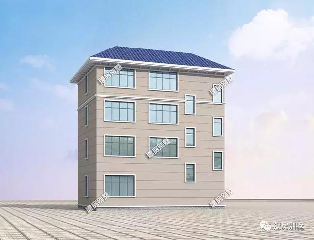 四層農(nóng)村別墅設計圖，美觀易施工，有備用客房