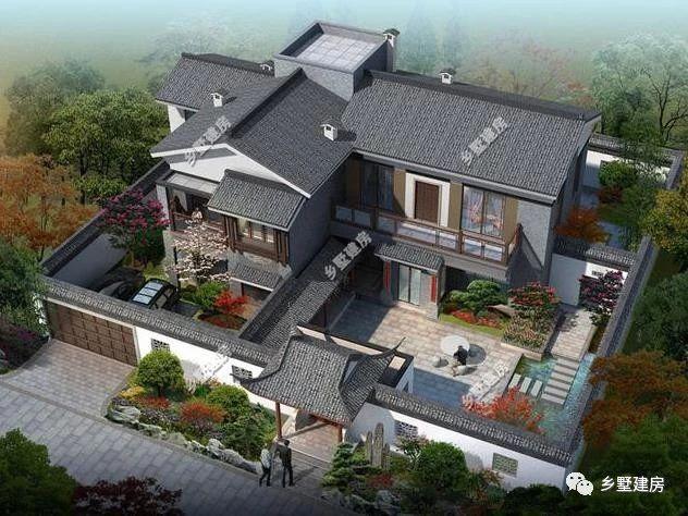 15款中國傳統(tǒng)建筑四合院別墅設(shè)計圖，款款精致，經(jīng)典大氣