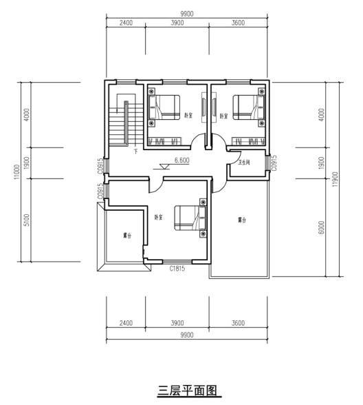 經(jīng)典簡歐風(fēng)格三層別墅設(shè)計圖，新農(nóng)村自建房強(qiáng)烈推薦！