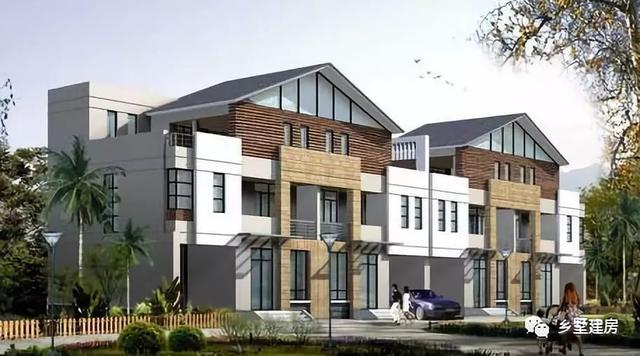 這款別墅設(shè)計圖花30萬就能建，帶水池，有花草綠植