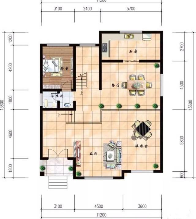 20萬(wàn)也可以建的5款經(jīng)濟(jì)實(shí)用的農(nóng)村自建房設(shè)計(jì)圖，外觀精致，內(nèi)部實(shí)用