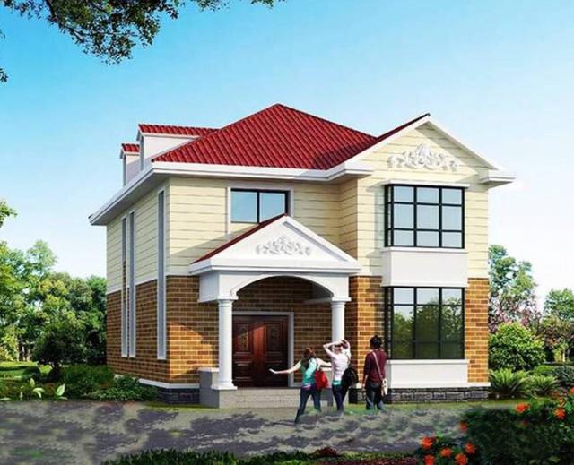 20萬(wàn)也可以建的5款經(jīng)濟(jì)實(shí)用的農(nóng)村自建房設(shè)計(jì)圖，外觀精致，內(nèi)部實(shí)用