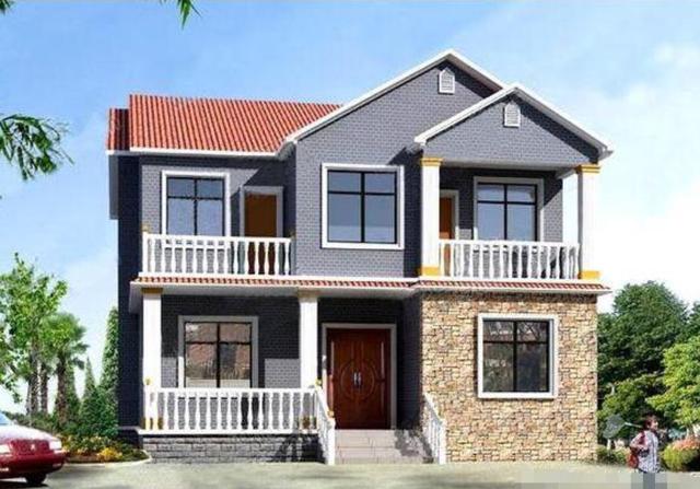 20萬(wàn)也可以建的5款經(jīng)濟(jì)實(shí)用的農(nóng)村自建房設(shè)計(jì)圖，外觀精致，內(nèi)部實(shí)用