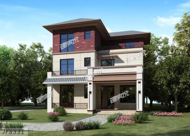 三款超級(jí)好看的農(nóng)村小別墅設(shè)計(jì)圖，能有一塊宅基地蓋一棟屬于自己的別墅是件多么幸福的事兒