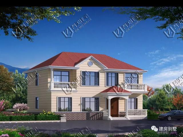 最火爆的12棟兩層農(nóng)村自建房設(shè)計圖，施工簡單，造價也經(jīng)濟(jì)