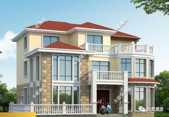 三層簡單的田園風(fēng)自建房，占地面積73.61平方米，讓你享有富有朝氣的慢生活！