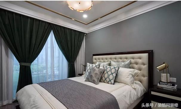 109平清新孔雀綠簡(jiǎn)美風(fēng)，客廳清新孔雀綠優(yōu)雅有格調(diào)，裝修20萬，你心動(dòng)嗎？