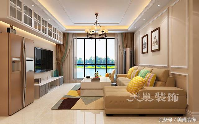 朗悅公園道一號(hào)128平四室兩廳戶型裝修設(shè)計(jì)溫馨，實(shí)用，與現(xiàn)代家具的混搭，你喜歡這樣的裝修嗎?