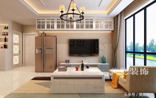 朗悅公園道一號(hào)128平四室兩廳戶型裝修設(shè)計(jì)溫馨，實(shí)用，與現(xiàn)代家具的混搭，你喜歡這樣的裝修嗎?