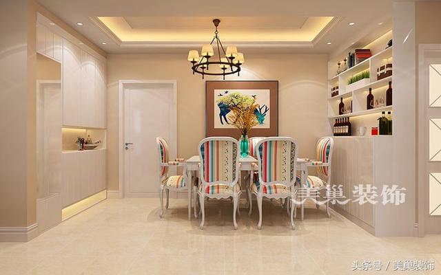 朗悅公園道一號(hào)128平四室兩廳戶型裝修設(shè)計(jì)溫馨，實(shí)用，與現(xiàn)代家具的混搭，你喜歡這樣的裝修嗎?