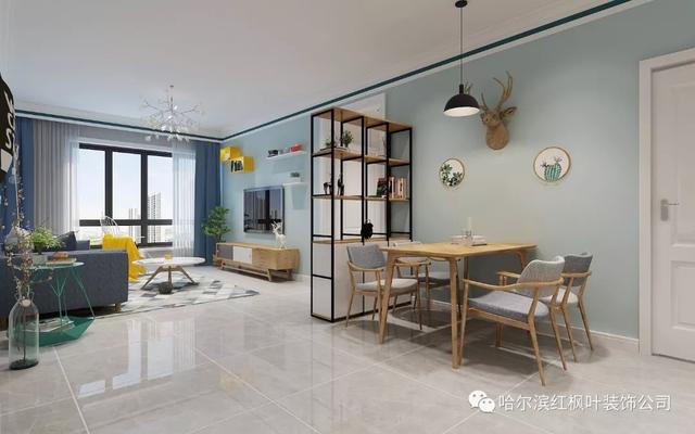 人生第一套80㎡北歐風(fēng)格裝修效果圖，經(jīng)濟(jì)實(shí)惠，裝修效果一級(jí)棒！