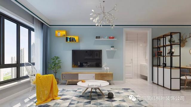 人生第一套80㎡北歐風(fēng)格裝修效果圖，經(jīng)濟(jì)實(shí)惠，裝修效果一級(jí)棒！