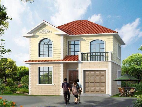 二層農(nóng)村小別墅設(shè)計圖，戶型時尚，符合農(nóng)村環(huán)境