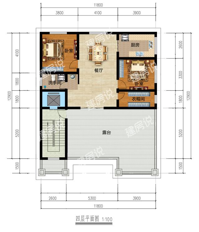 豪華四層別墅設(shè)計圖，超顯富貴氣質(zhì)，自己住著也舒服開心
