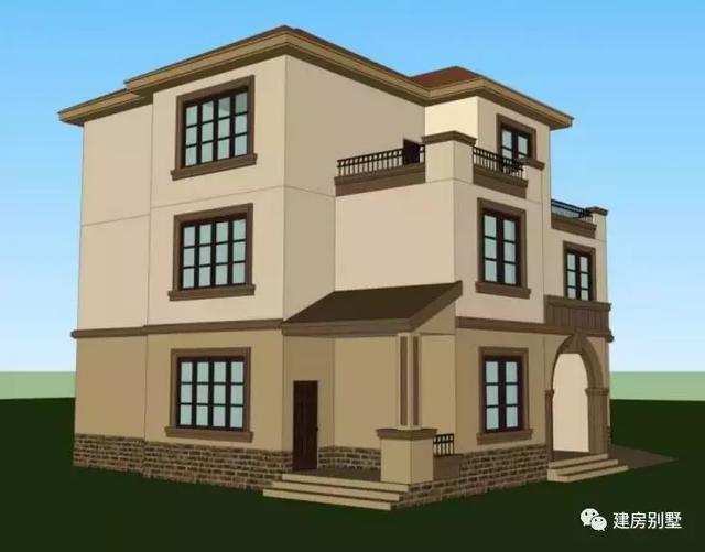 我的農(nóng)村自建房設計，主體40萬左右，建成后人人都贊不絕口