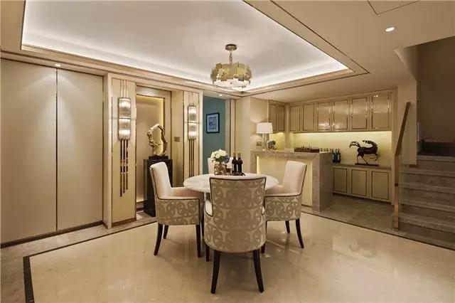 別墅裝修設計｜230平精致港式格調，精致，華麗，貴氣