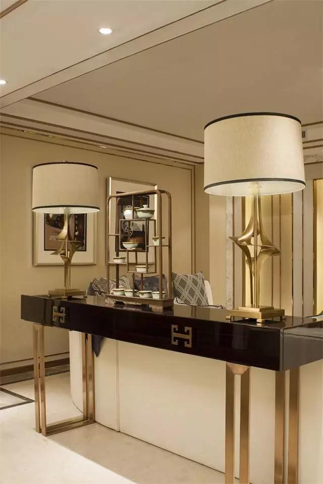 別墅裝修設計｜230平精致港式格調，精致，華麗，貴氣