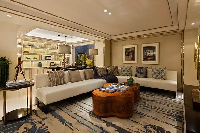 別墅裝修設計｜230平精致港式格調，精致，華麗，貴氣