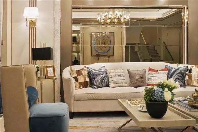 別墅裝修設計｜230平精致港式格調，精致，華麗，貴氣