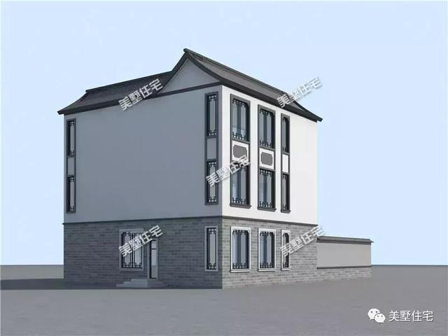 中式帶庭院自建房設計圖，建成后很有韻味，有種歸隱山林的感覺