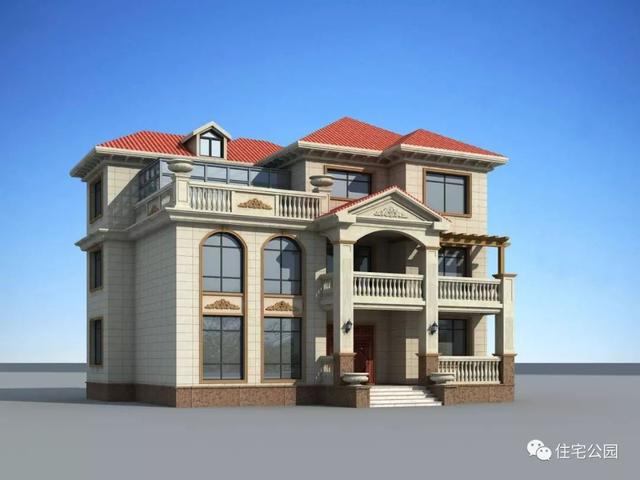 今日實(shí)例別墅設(shè)計(jì)圖，回農(nóng)村建別墅，也算是衣錦還鄉(xiāng)了，還可以盡盡孝道