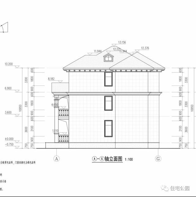 今日實(shí)例別墅設(shè)計(jì)圖，回農(nóng)村建別墅，也算是衣錦還鄉(xiāng)了，還可以盡盡孝道