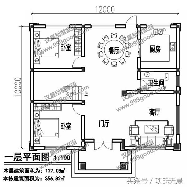 五套別墅設(shè)計(jì)圖，大開間小進(jìn)深，拿到即可施工，看有你喜歡的么