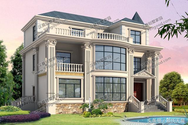 五套別墅設(shè)計(jì)圖，大開間小進(jìn)深，拿到即可施工，看有你喜歡的么