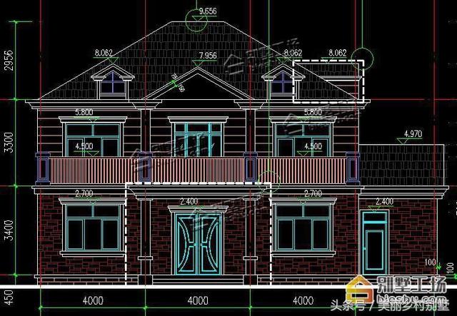 開間大的農(nóng)村二層別墅設(shè)計(jì)圖，21萬經(jīng)濟(jì)造價(jià)，看上去更大氣美觀