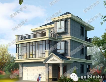 2款帶商鋪門面三層自建房設(shè)計(jì)圖，這種戶型自己經(jīng)營(yíng)或者出租均可，是一種特別實(shí)用的戶型