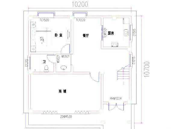 2款帶商鋪門面三層自建房設(shè)計(jì)圖，這種戶型自己經(jīng)營(yíng)或者出租均可，是一種特別實(shí)用的戶型