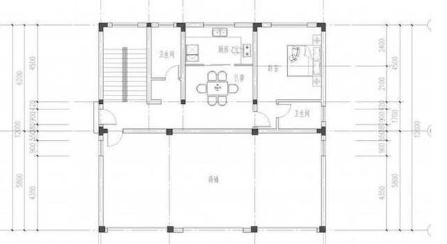 2款帶商鋪門面三層自建房設(shè)計(jì)圖，這種戶型自己經(jīng)營(yíng)或者出租均可，是一種特別實(shí)用的戶型