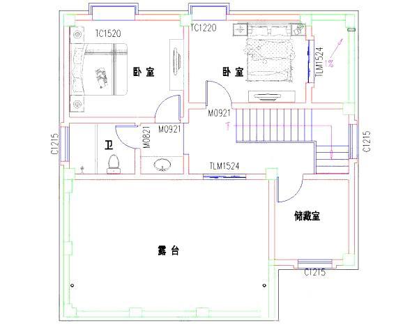 2款帶商鋪門面三層自建房設(shè)計(jì)圖，這種戶型自己經(jīng)營(yíng)或者出租均可，是一種特別實(shí)用的戶型