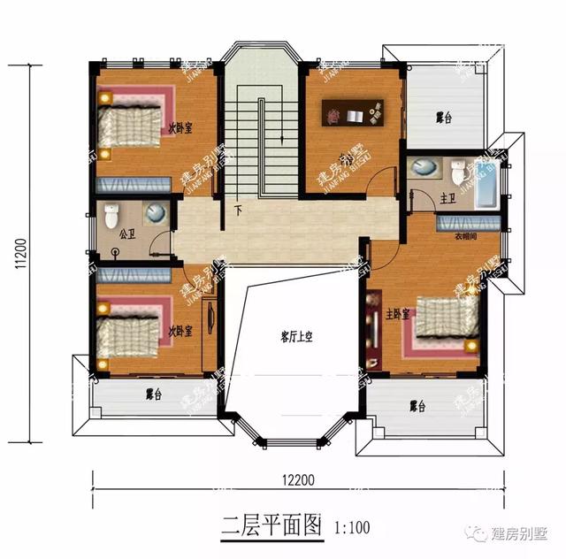 兩棟農(nóng)村的別墅設計圖，屋型美觀，經(jīng)濟適用