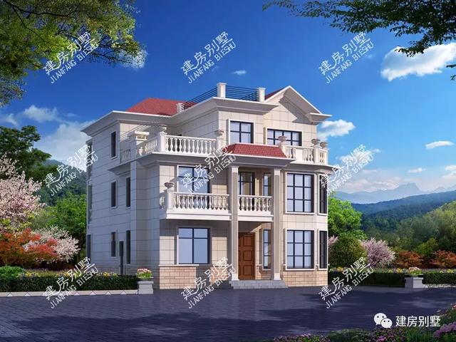 農(nóng)村自建房設計圖，簡約實用，施工隊們看到都不斷的夸贊