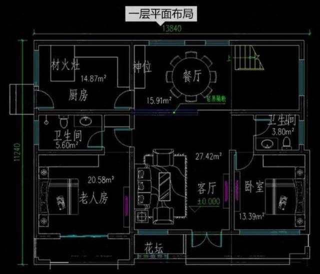 三款不同風(fēng)格的農(nóng)村平頂自建房設(shè)計(jì)圖，有時(shí)候平屋頂比坡屋頂更實(shí)用