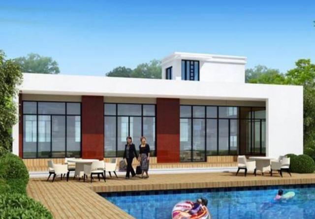 三款不同風(fēng)格的農(nóng)村平頂自建房設(shè)計(jì)圖，有時(shí)候平屋頂比坡屋頂更實(shí)用