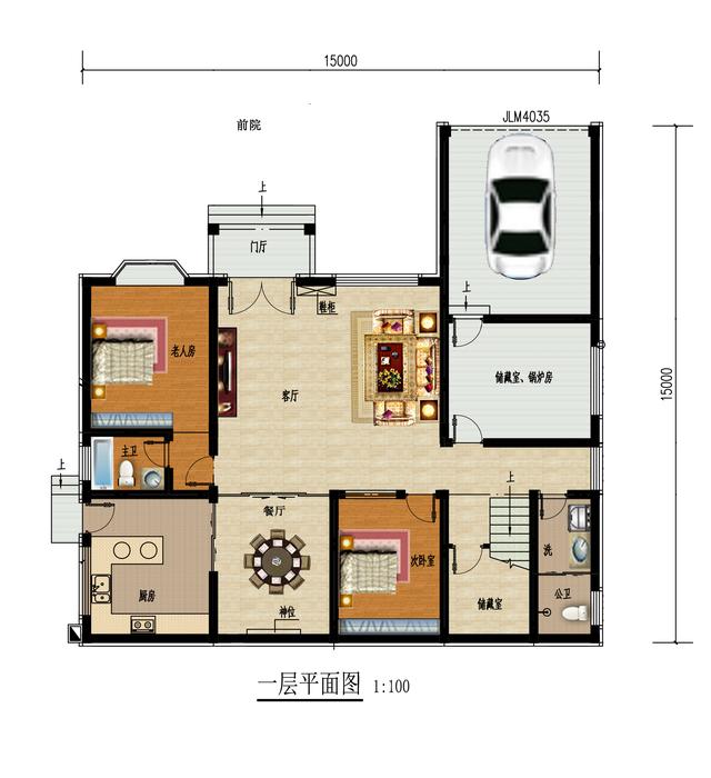 9款帶車庫的二層別墅設(shè)計(jì)圖，主體造價(jià)都不是很高，簡單實(shí)用，讓別人羨慕去吧
