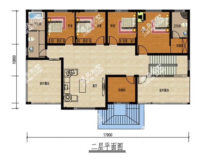 9款帶車庫的二層別墅設(shè)計(jì)圖，主體造價(jià)都不是很高，簡單實(shí)用，讓別人羨慕去吧