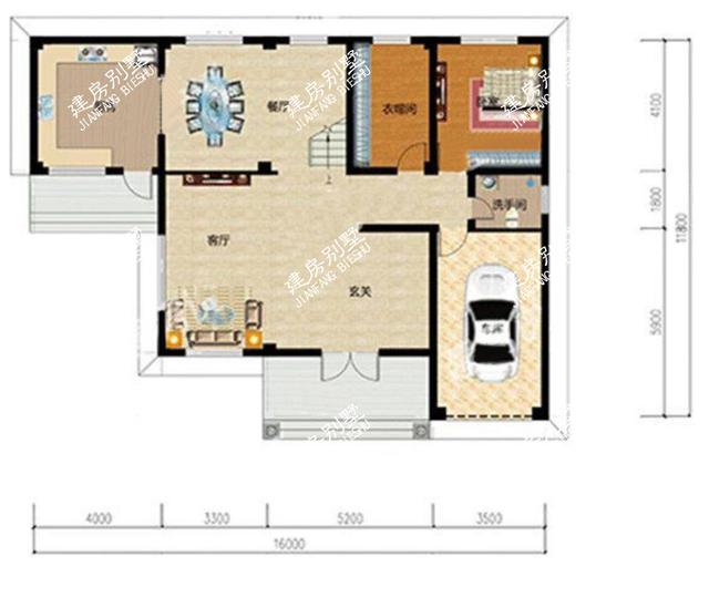 9款帶車庫的二層別墅設(shè)計(jì)圖，主體造價(jià)都不是很高，簡單實(shí)用，讓別人羨慕去吧