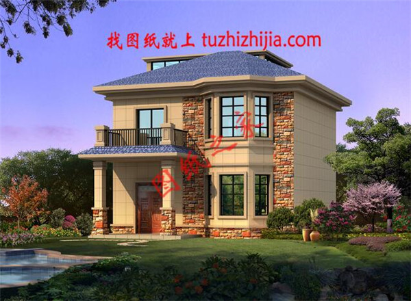 幾套10萬內(nèi)2層小洋樓設(shè)計(jì)圖，簡(jiǎn)單、時(shí)尚，造價(jià)低