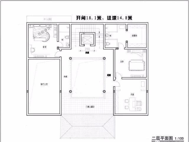 這套別墅設(shè)計圖適合家中人口多的家庭建，保證讓你不再擔心因家里人口多而帶來的問題