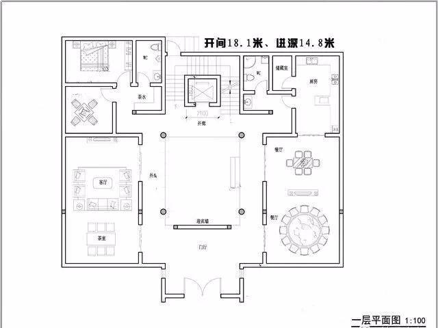 這套別墅設(shè)計圖適合家中人口多的家庭建，保證讓你不再擔心因家里人口多而帶來的問題