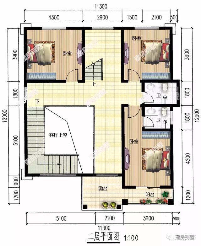 兩款經(jīng)典別墅設計圖，設計理念好，布局實用很方便，是不可多得的經(jīng)典好戶型