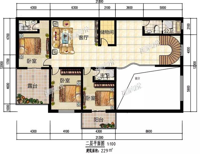 分享5款農(nóng)村二層別墅設計圖，外觀精美，布局實用，造價經(jīng)濟