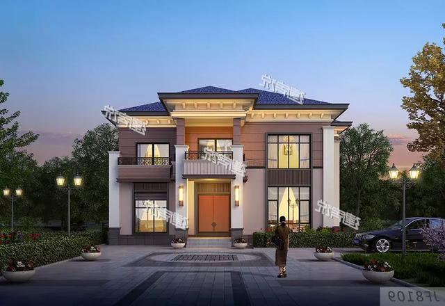 分享5款農(nóng)村二層別墅設計圖，外觀精美，布局實用，造價經(jīng)濟