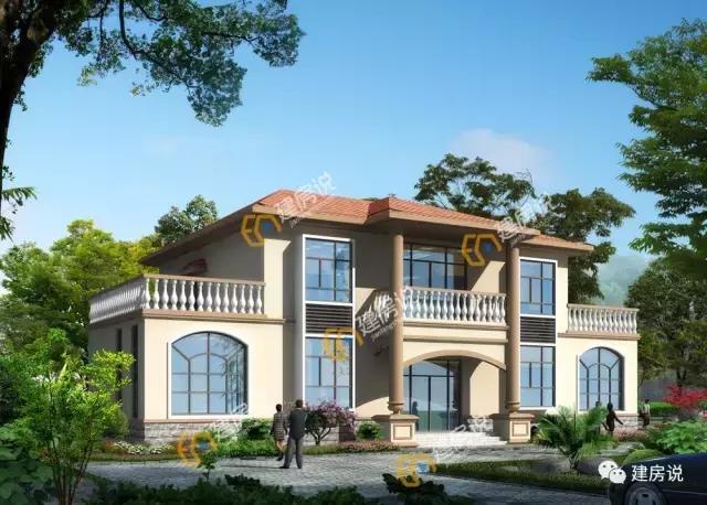 分享5款農(nóng)村二層別墅設計圖，外觀精美，布局實用，造價經(jīng)濟
